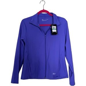 NEW UNDER ARMOUR women's motion jacket in starlight/celeste